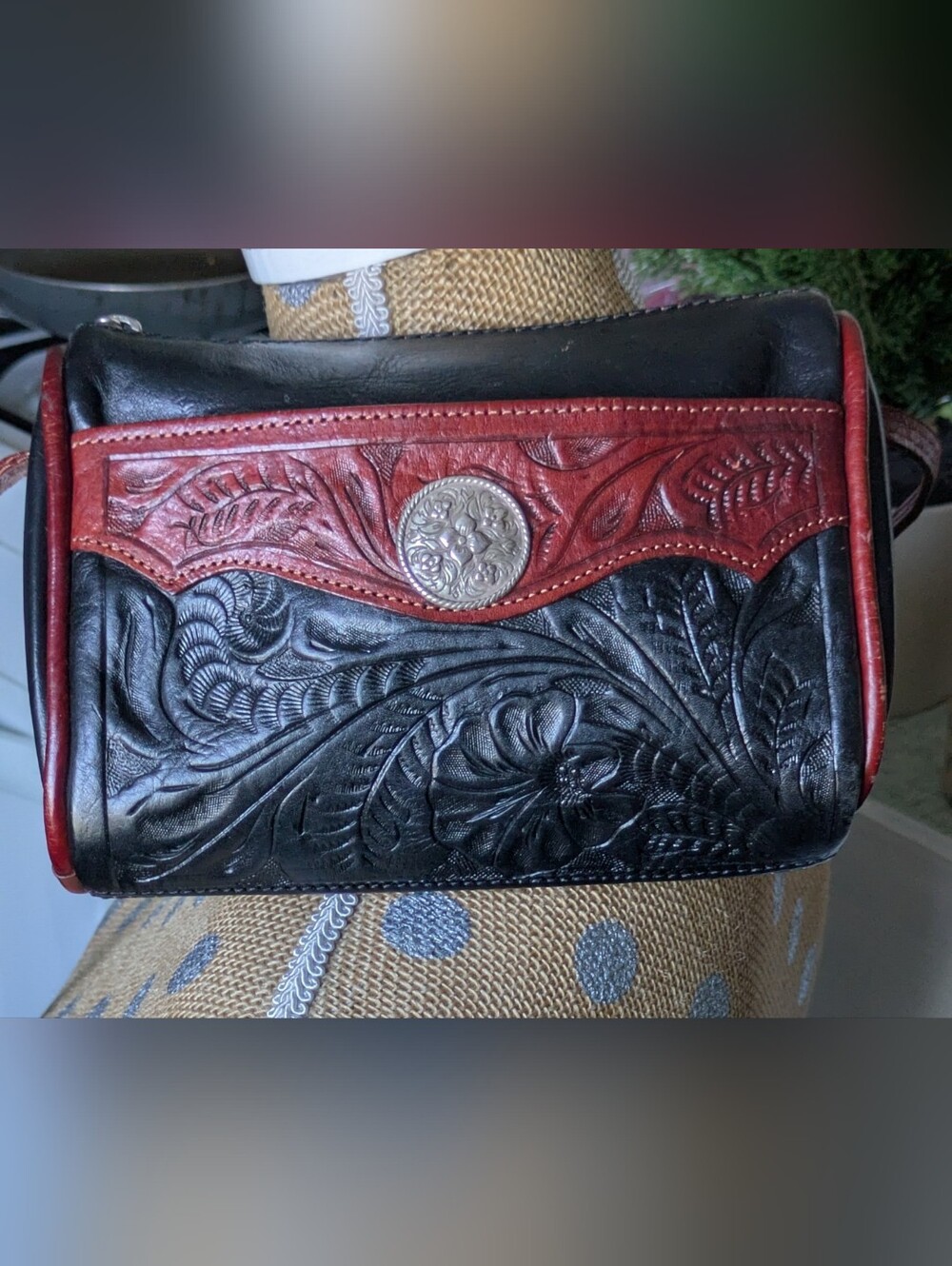 American West Leather Crossbody Purse. Western Cowgirl Country Chic
Excellent co